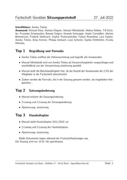 20220727 FS Vollversammlung