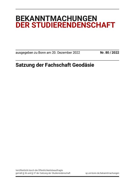 Satzung